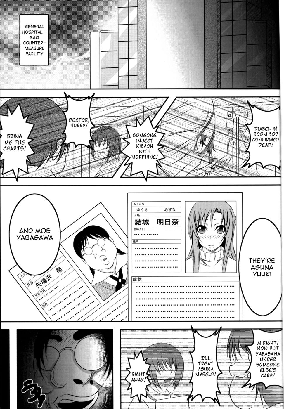 Hentai Manga Comic-A SAO Book Drawn by a Man Driven Insane by Bashing his Head Against a Wall-Read-2